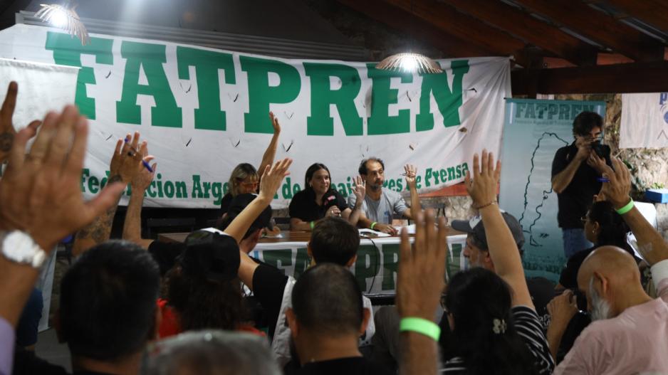 Gaudensi y Mandakovic asumirán la conducción de FATPREN por cuatro años 