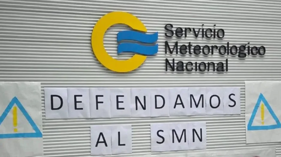 Paro con “apagón informativo” en el SMN: denuncian despidos y advierten impacto en vuelos y alertas