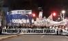 Marcha de Antorchas de universitarios