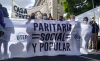 protesta en ministerios porteños