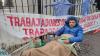 Huelga de hambre de trabajador despedido de Garbarino