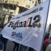 Trabajadores de Página 12 denuncian que el Grupo Octubre no quiere pagar el acuerdo paritario