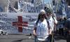 El personal del Hospital Fernández convocó un ruidazo por la inseguridad laboral